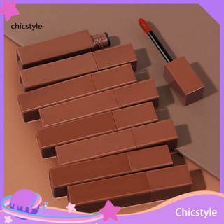 Chicstyle ลิปสติก เนื้อแมตต์กํามะหยี่ ไม่เหนียวเหนอะหนะ ขนาด 2 มล.