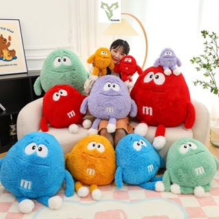 M&amp;ms หมอนตุ๊กตานุ่ม รูปการ์ตูนสัตว์น่ารัก สําหรับตกแต่งบ้าน ห้อง