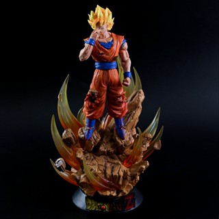 โมเดลฟิกเกอร์ Dragon Ball Instant Moving Goku Special Effects Can Luminous เครื่องประดับ สําหรับตกแต่งบ้าน