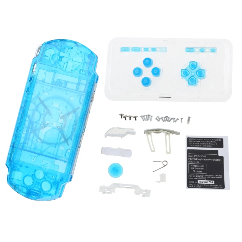 Doublebuy ฝาครอบเกมคอนโซล แบบใส พร้อมสกรู สําหรับ PSP3000