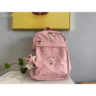 【พร้อมส่ง】Kiplingϟbackpack กระเป๋าเดินทาง ใส่แก้วน้ํา พร้อมรถเข็น สําหรับคุณแม่ K15197 2023