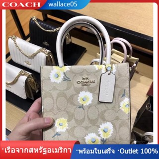 Cally Mini Tote Bag 5693 กระเป๋าสะพายผู้หญิง COAC H กระเป๋าถือ เล็ก