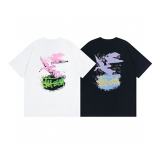 Stussy -เสื้อยืด แขนสั้น แฟชั่นใหม่ สําหรับผู้ชาย และผู้หญิง Jrwyqyt