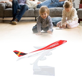 BW3 โมเดลเครื่องบินเด็กผู้ใหญ่โลหะผสมจำลองโมเดลเครื่องบินจำลองพร้อมขาตั้งสำหรับร้านขายของเล่นที่บ้าน