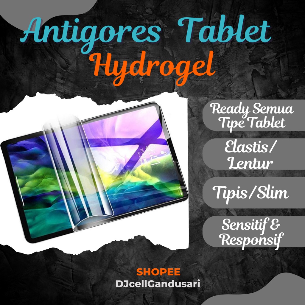 Anti-scratch Hydrogel TAB แท็บเล็ต Redmi Pad 2022 SE Pro ป้องกันหน้าจอฟิล์มไฮโดรเจล Hydroguard TPU B