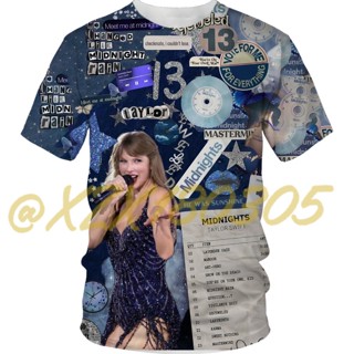 พร้อมส่ง เสื้อยืด พิมพ์ลาย Taylor Swift Fans Gift Custom 2023 07