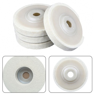 ⚡NEW 8⚡Angle Grinder Wool Buffing Wheel Felt Pad for Car and Furniture 10 Pack