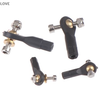 Lo M2 M3 Rod End RC Ball Joint Link พร้อมสกรู สําหรับเครื่องบินบังคับวิทยุ Buggy SG