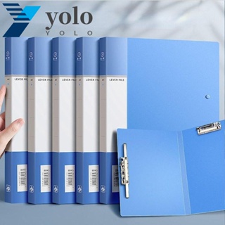 Yolo คลิปบอร์ดหนีบเอกสาร ขนาด A4 7 สี สําหรับออฟฟิศ