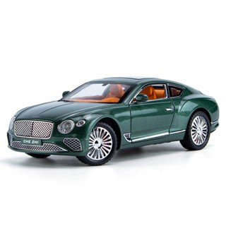 [พร้อมส่ง] โมเดลรถยนต์จําลอง 1: 24 Bentley Continental ของเล่นสําหรับเด็กผู้ชาย