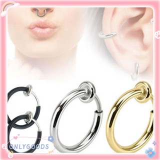 ONLY จิวเจาะหู เครื่องประดับ 3 สี 2 ชิ้น