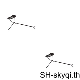 ที่วางเท้า เก้าอี้พับ อลูมิเนียมอัลลอย เส้นผ่าศูนย์กลาง 18-30 มม. พับได้ อุปกรณ์เสริม สําหรับตั้งแคมป์ บาร์บีคิว 1 2 3