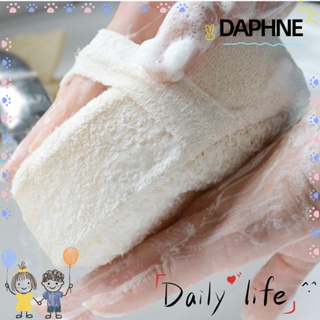 Daphne แปรงฟองน้ําใยบวบธรรมชาติ สําหรับขัดผิว ทําความสะอาดร่างกาย