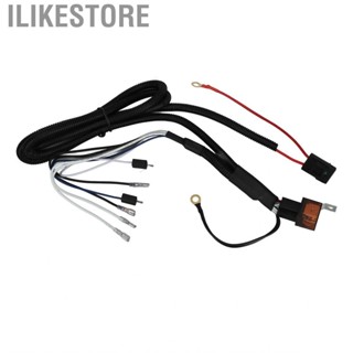 Ilikestore Horn Wiring Harness Relay Kit Cable 1.9m Length Easy To Install for Truck