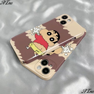 เคสโทรศัพท์มือถือแบบแข็ง ลายการ์ตูนชินจัง สําหรับ Iphone 14promax 13 12 11 xs 7 8p GNI6