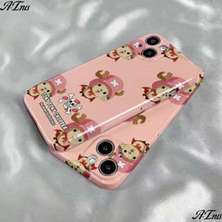 เคสโทรศัพท์มือถือแบบฟิล์มแข็ง ลายการ์ตูนช็อปเปอร์ สําหรับ Iphone 14promax 13 12 11 xs 7 8p VF7G