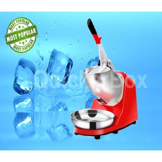 The Best Red  เครื่องบดน้ำแข็งเกล็ดหิมะใช้ไฟฟ้า รุ่น 2 ใบมีด Portable Ice crusher Premium