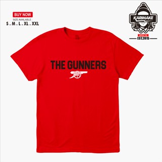 เสื้อยืด ลายทีมชาติฟุตบอล Arsenal The Gunners Karimake