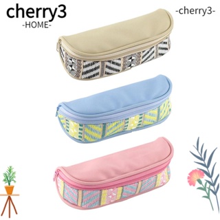 CHERRY3 กระเป๋าเครื่องสําอาง ขนาดใหญ่ จุของได้เยอะ แบบเรียบ เหมาะกับการเดินทาง