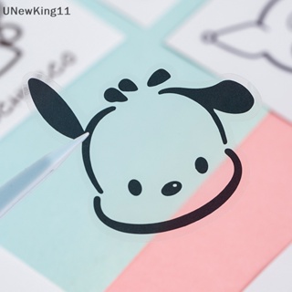 Unewking สติกเกอร์ ลายการ์ตูน Hello Kitty Kuromi สําหรับตกแต่งสมุดไดอารี่ อัลบั้ม 10 ชิ้น