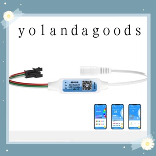 Yola ตัวควบคุมไฟ LED SP621E DC5-24V พิกเซล 3 พิน สําหรับ WS2812B WS2811