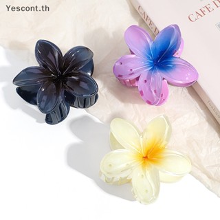 Yescont กิ๊บติดผม ลายดอกไม้ ฉลามน่ารัก ไล่โทนสี สไตล์วินเทจ แฟชั่น สําหรับผู้หญิง