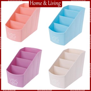 Aoto กล่องพลาสติกตั้งโต๊ะ 4 ช่อง สําหรับจัดเก็บเครื่องสําอาง