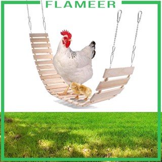 [Flameer] อุปกรณ์เสริมกรงไม้ สําหรับแขวนกรงไก่ปีนเขา