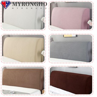 Myronghd ผ้าคลุมหัวเตียง แบบนิ่ม สีพื้น สําหรับเก้าอี้