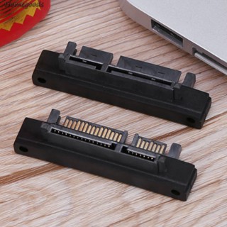 อะแดปเตอร์การ์ด 90 องศา 7+15Pin SATA Male to Female สําหรับ SATA HDD SSD #F [homegoods.th]