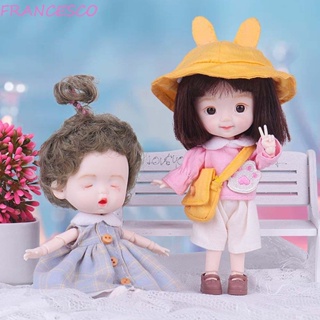 Francesco ตุ๊กตาเจ้าหญิง BJD OB11 ข้อต่อขยับข้อต่อได้ ขยับได้ หลากสีสัน แฟชั่น 1/12 DIY สําหรับเด็ก