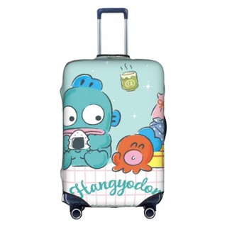 Sanrio Hangyodon ผ้าคลุมกระเป๋าเดินทาง แบบยืดหยุ่น ซักทําความสะอาดได้ สําหรับ 18-32 นิ้ว