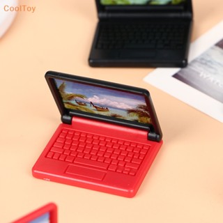 Cooltoy เฟอร์นิเจอร์คอมพิวเตอร์จิ๋ว สไตล์โมเดิร์น สําหรับบ้านตุ๊กตา 2 ชิ้น