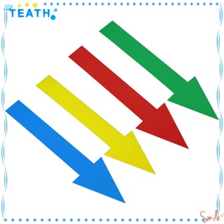 Teath สติกเกอร์ ลายลูกศร กันน้ํา หลากสี สําหรับติดตกแต่งผนังบ้าน