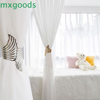 Mxgoods สายรัดผ้าม่าน ลายปีก หรูหรา สไตล์มินิมอล สําหรับตกแต่งบ้าน