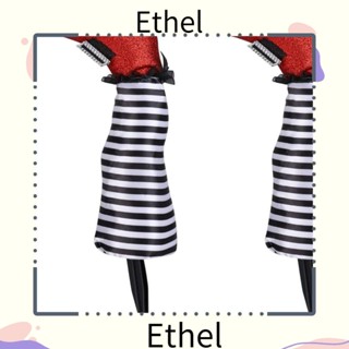 Ethel1 พร็อพขาแม่มดชั่วร้าย สีม่วง สีส้ม สีเขียว สีแดง สําหรับตกแต่งบ้าน สวน ฮาโลวีน