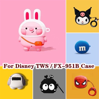 【ของแท้】เคสหูฟัง แบบนิ่ม ลายการ์ตูนดิสนีย์ TWS สําหรับ Disney FX-951B NO.1