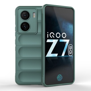 เคสโทรศัพท์มือถือซิลิโคน TPU แบบนิ่ม หลากสี สําหรับ IQOO Z7 5G Z7 Z7