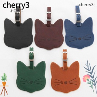 Cherry3 ป้ายแท็ก ID แบบพกพา อุปกรณ์เสริม สําหรับติดกระเป๋าถือ กระเป๋าเดินทาง