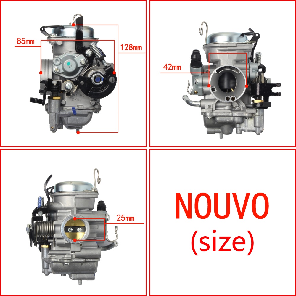 คาร์บูเรเตอร์ คาบู - NOUVO MX NOUVO เก่า Nouvo 115 คาบูนูโว mx นูโว nouvo  คาบูนูโว ตัวแรก (เกรด A อย่างดี) - รูปที่ 6