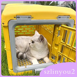 [szlinyou2] กล่องเก็บสุนัข แมว แบบพกพา พับได้ ใช้ซ้ําได้