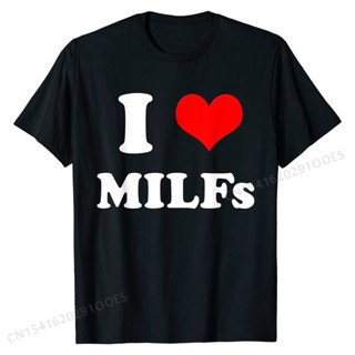 2023 เสื้อยืดคอตตอน I Love Milfs