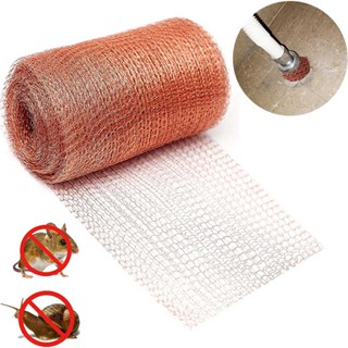 6M Copper Tape against Snails Pure Copper Net Mesh Knitted Rodent Control Net