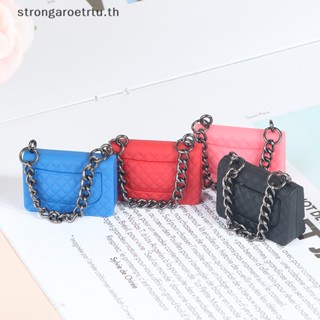 Strongaroetrtu โมเดลกระเป๋าถือ ขนาดเล็ก สําหรับตกแต่งบ้านตุ๊กตา 1 ชิ้น