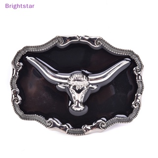 Brightstar หัวเข็มขัดคาวบอย ขนาดใหญ่ สไตล์ตะวันตก สีทอง