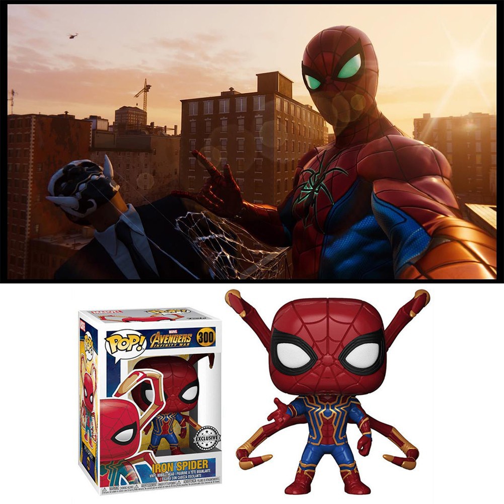 ฟิกเกอร์ Funko Pop action figures Avengers SpiderMan Mysteries PYWM 24 ชั่วโมง สําหรับตกแต่ง