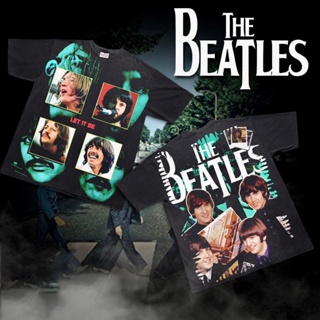 เสื้อยืด ผ้าฝ้าย 100% พิมพ์ลาย The Beatles Bootleg