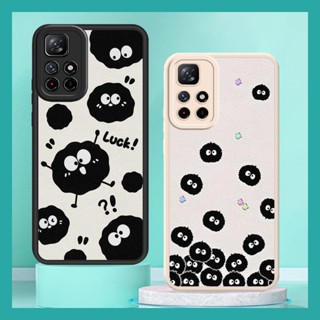 Cartoon simple Phone Case For Xiaomi Poco M4 Pro 5G/Redmi Note11S 5G/Note11T 5G creative leather couple Anti-knock youth