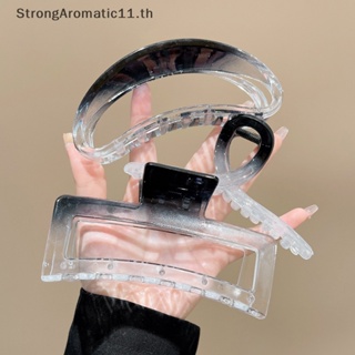 Strongaromatic ใหม่ กิ๊บติดผม ไล่โทนสี สไตล์เกาหลี หรูหรา เครื่องประดับผม สําหรับผู้หญิง