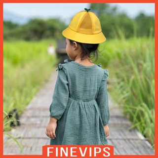 [Finevips] หมวกบักเก็ต กันแดด น้ําหนักเบา สีเหลือง แฟชั่นฤดูร้อน สไตล์ชาวประมง สําหรับผู้ชาย ผู้หญิง เดินป่า ฤดูใบไม้ผลิ